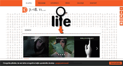 Desktop Screenshot of liffe.si