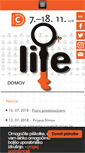 Mobile Screenshot of liffe.si
